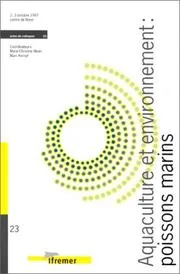 Couverture de Aquaculture et environnement