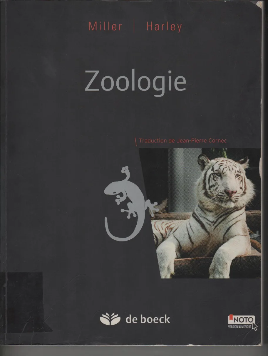 Couverture de Zoologie