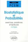 Couverture de Biostatistique et probabilités