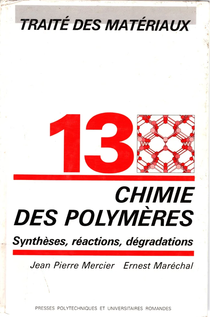 Couverture de Chimie des polymères