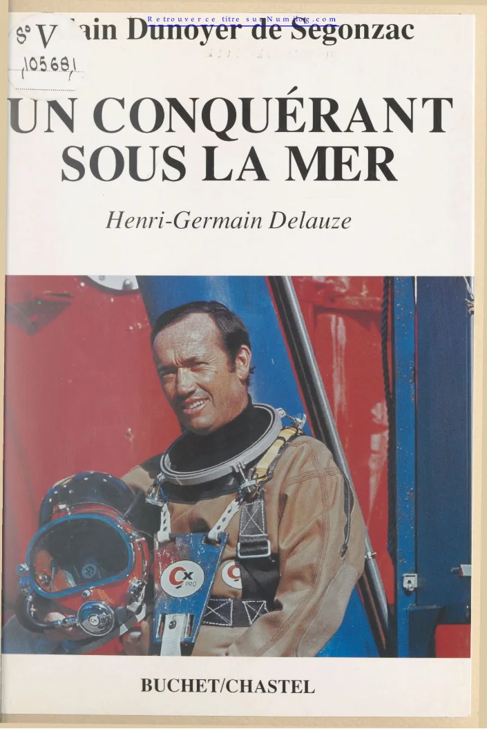 Couverture de Un conquérant sous la mer