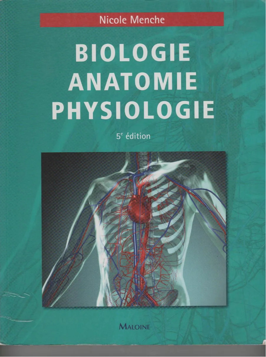 Couverture de Biologie, anatomie, physiologie