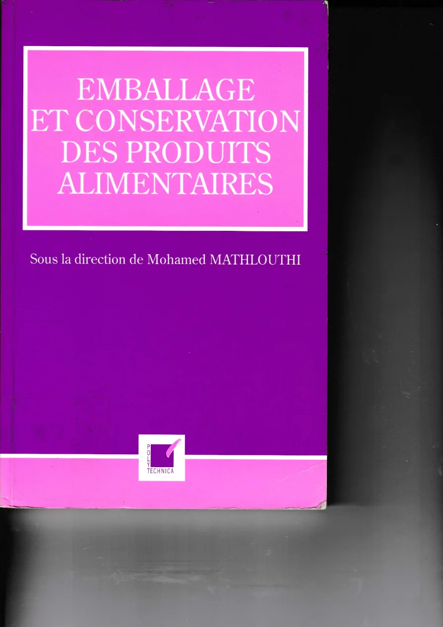 Couverture de Emballage et conservation des produits alimentaires