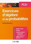 Couverture de Exercices d'algèbre et de probabilités