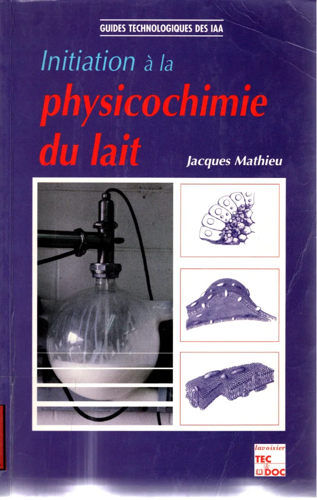 Couverture de Initiation à la physicochimie du lait