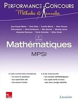 Couverture de Mathématiques 1ér année