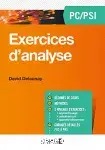Couverture de Exercices d'analyse