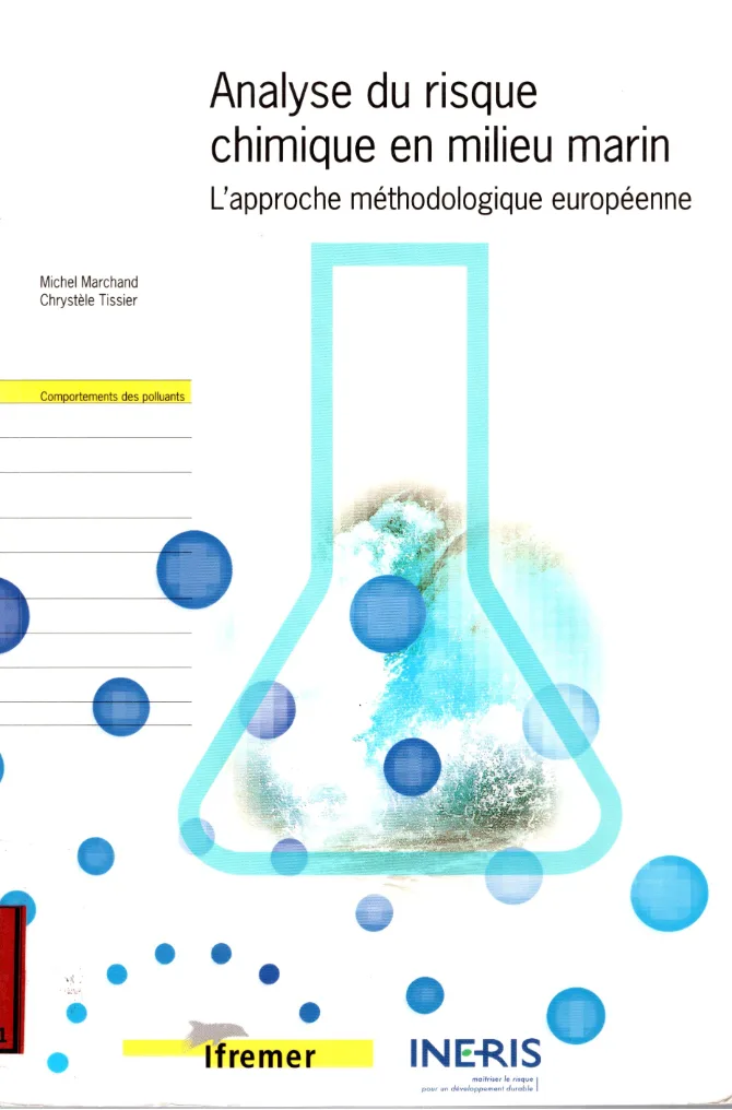 Couverture de Analyse du risque chimique en milieu marin