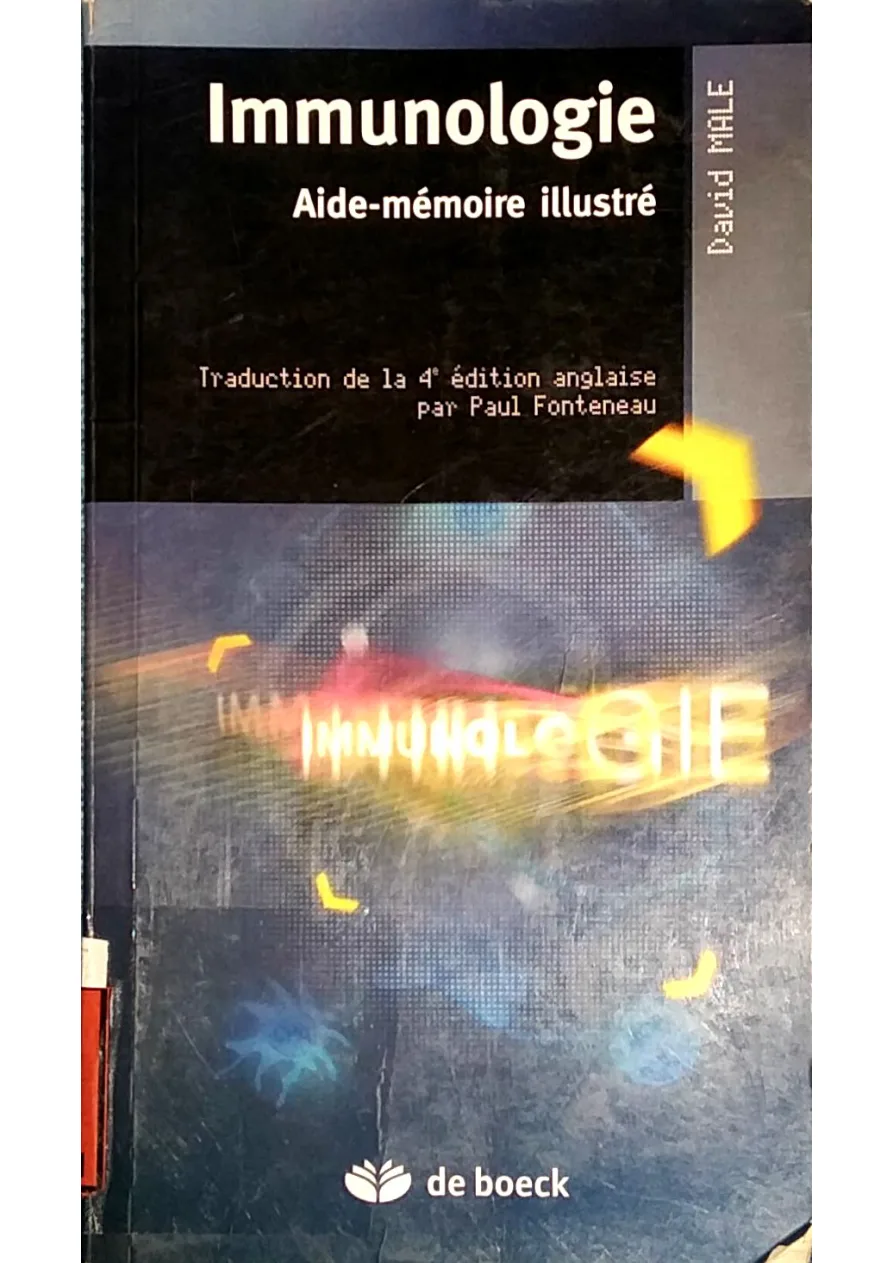 Couverture de Immunologie