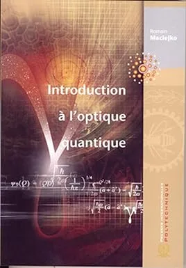 Couverture de Introduction à l'optique quantique
