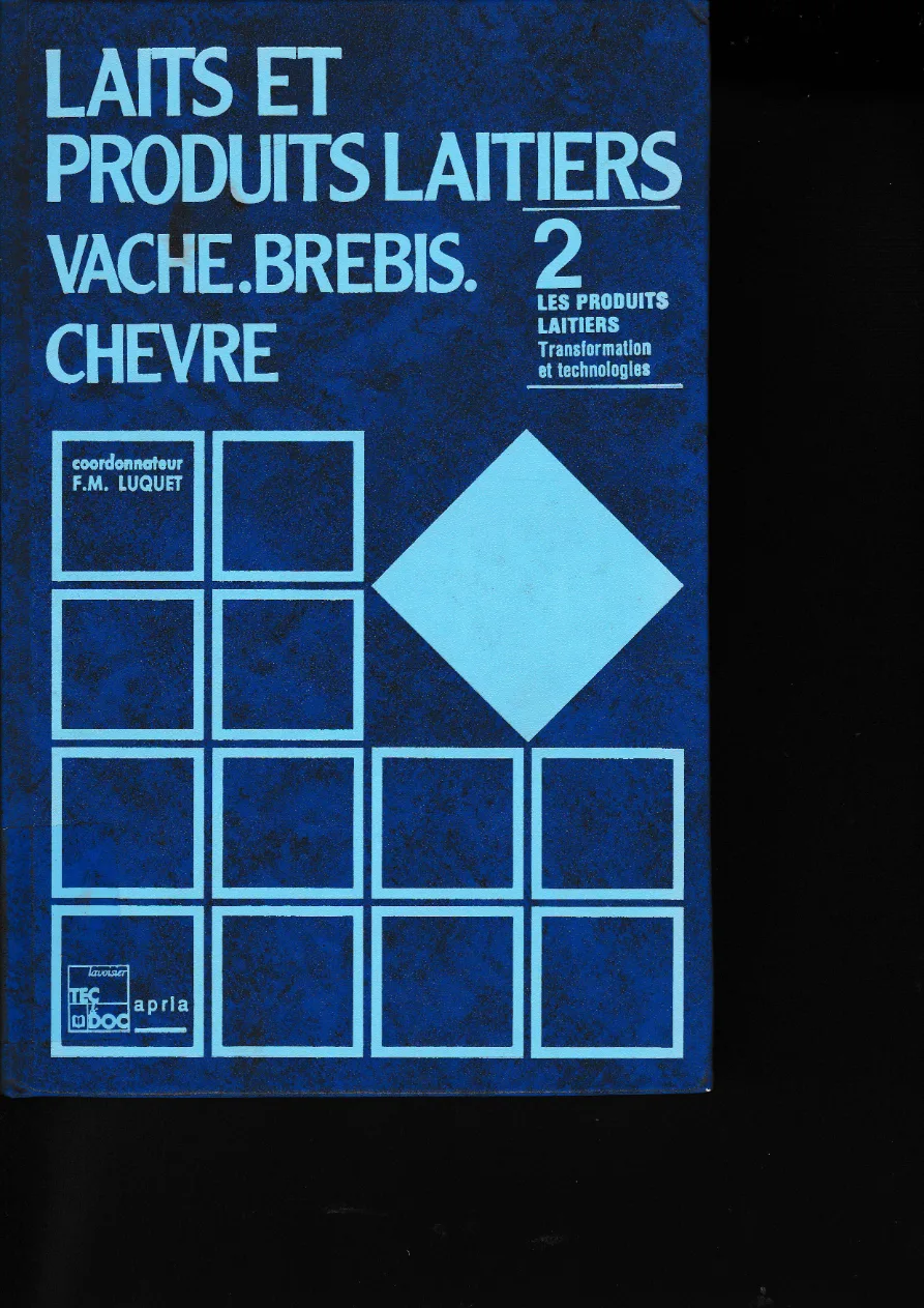 Couverture de Laits et produits laitiers