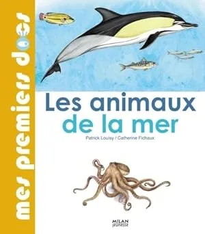 Couverture de Les animaux de la mer
