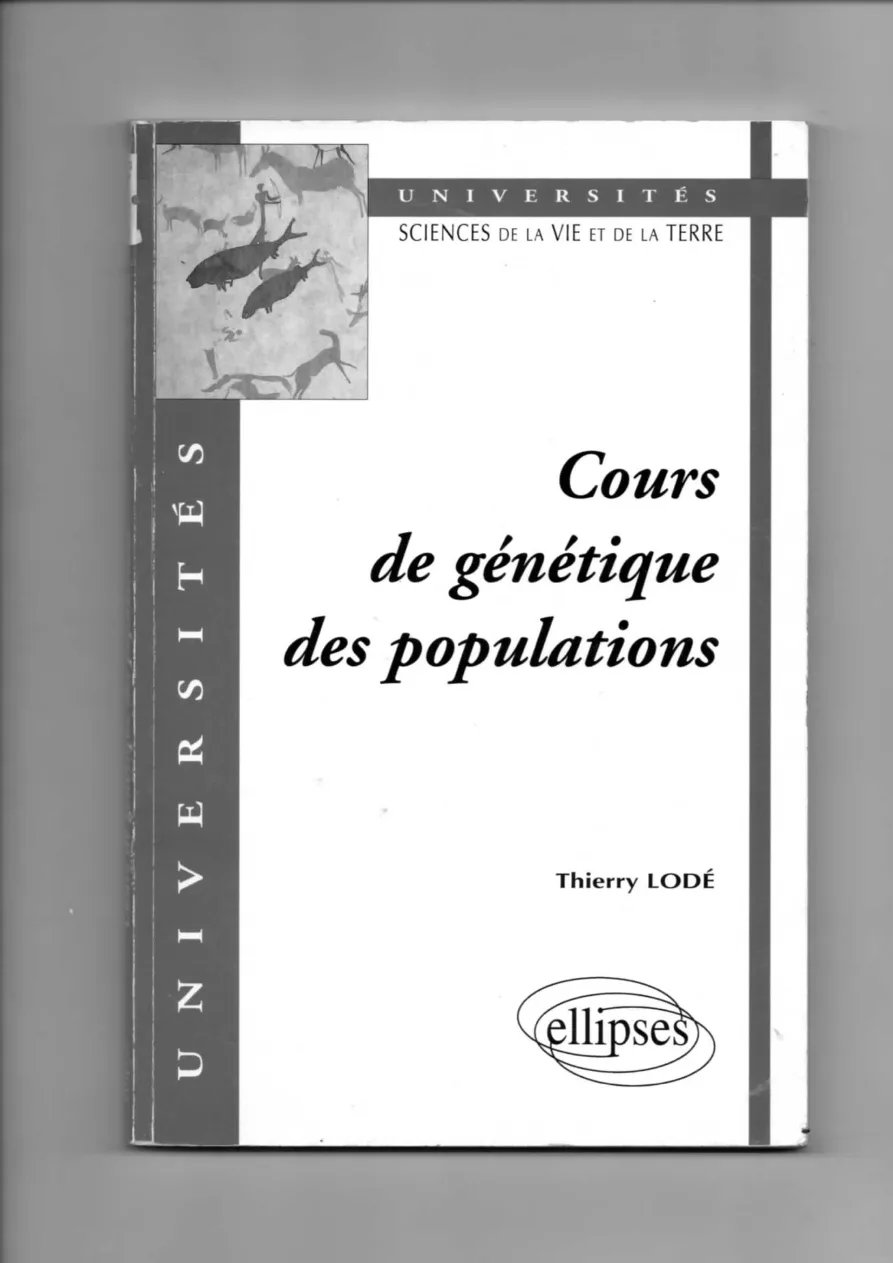 Couverture de Cours de génétique des populations