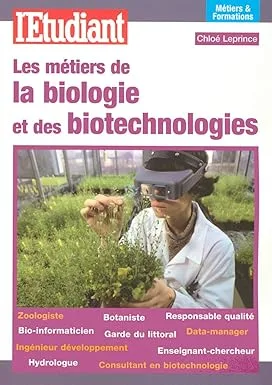 Couverture de Les métiers de la biologie et des biotechnologies