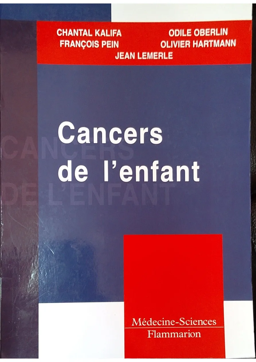 Couverture de Cancers de l'enfant
