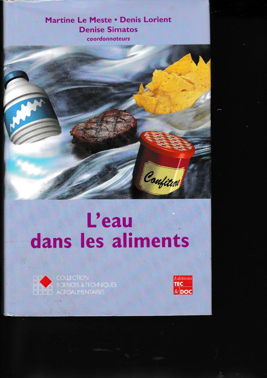 Couverture de L'eau dans les aliments