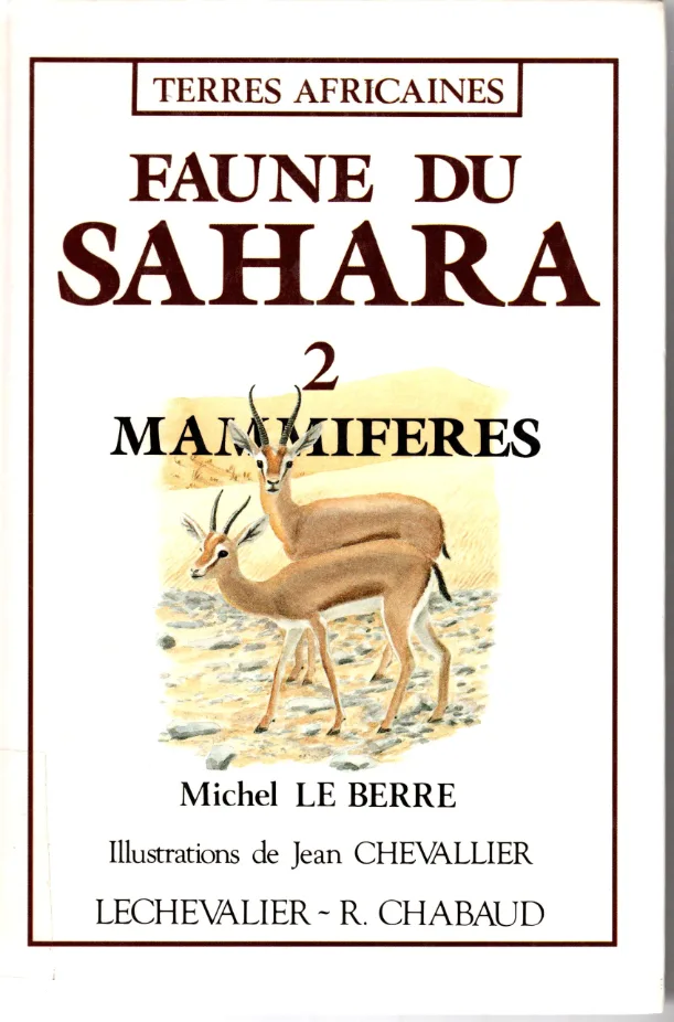 Couverture de Faune Du Sahara