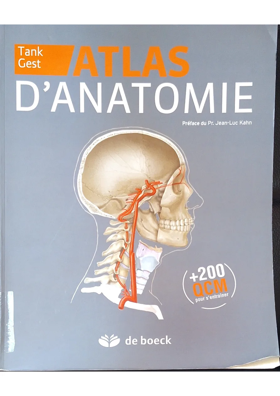Couverture de Atlas d'anatomie