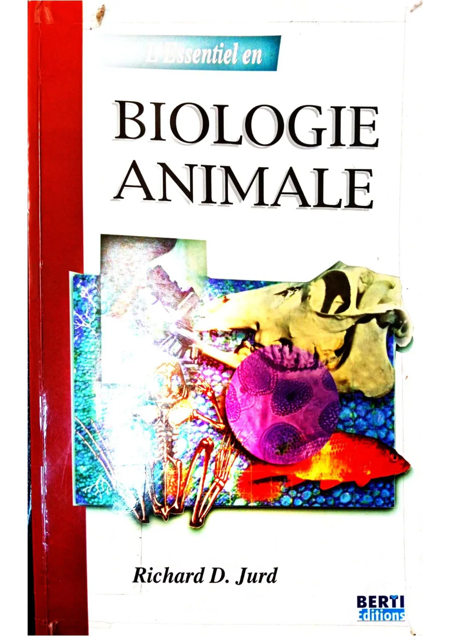 Couverture de Biologie animale