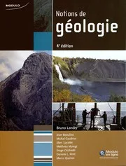 Couverture de Notions de géologie