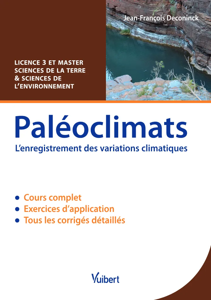 Couverture de Paléoclimats