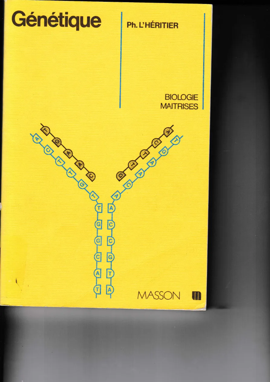 Couverture de Génétique
