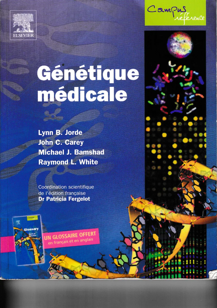 Couverture de Génétique médicale