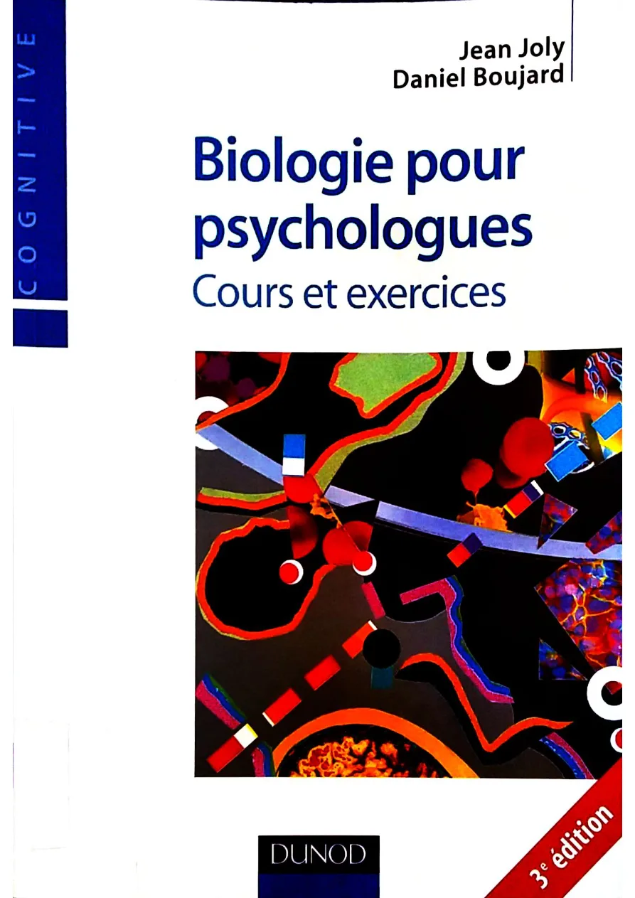 Couverture de Biologie pour psychologues