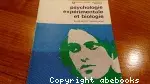Couverture de Psychologie expérimentale et biologie
