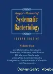 Couverture de Bergey's manual of systematic bacteriology