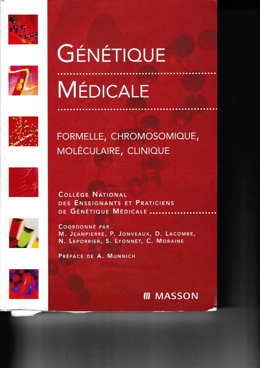 Couverture de Génétique médicale