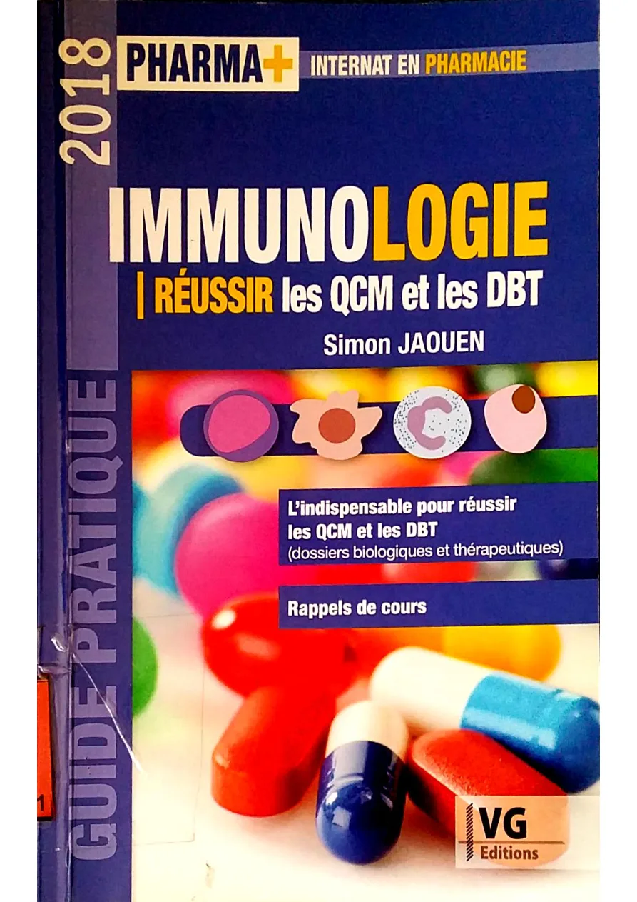 Couverture de Immunologie