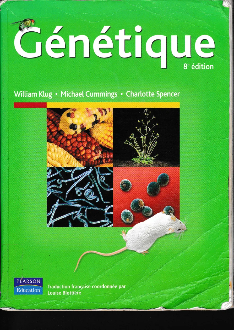 Couverture de Génétique