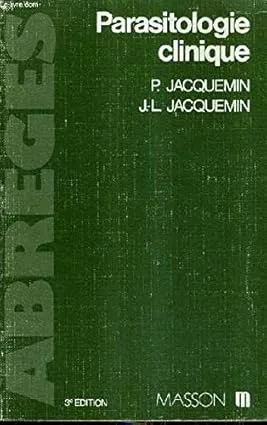 Couverture de Parasitologie clinique