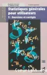 Couverture de Statistiques générales pour utilisateurs