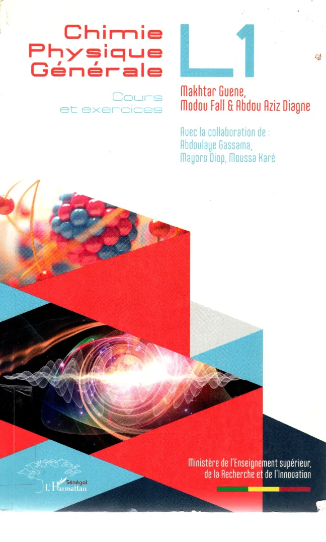 Couverture de Chemie physique générale