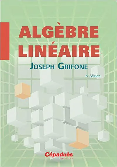Couverture de Algèbre linéaire