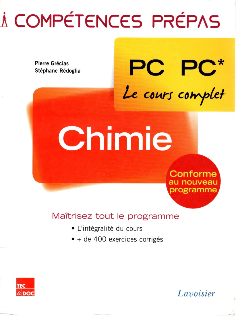 Couverture de Compétences Prépas