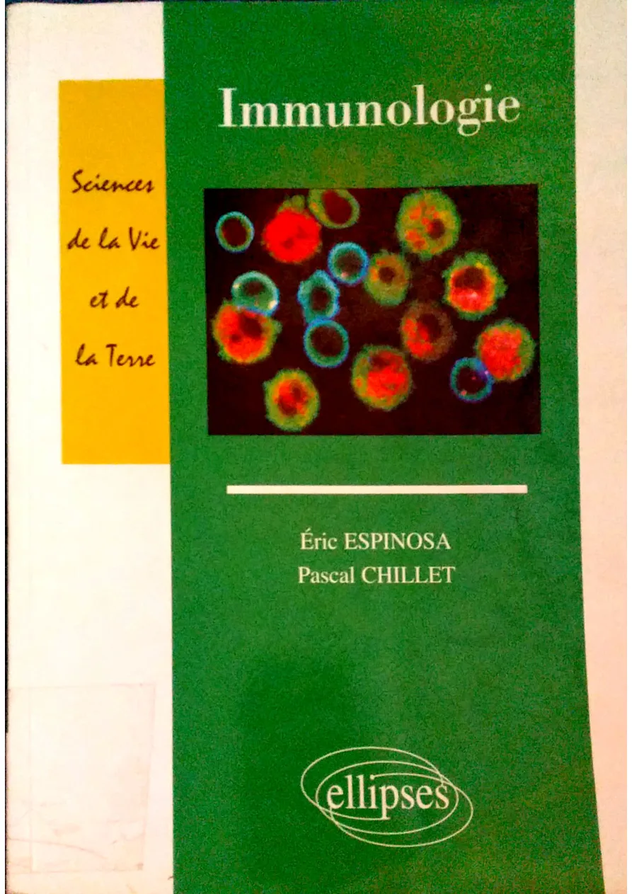 Couverture de Immunologie