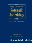 Couverture de Bergey's manual of systematic bacteriology
