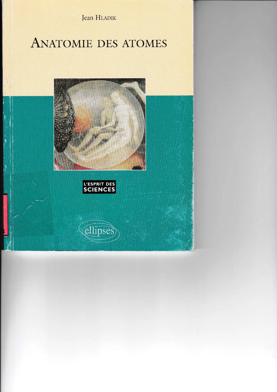 Couverture de Anatomie des atomes
