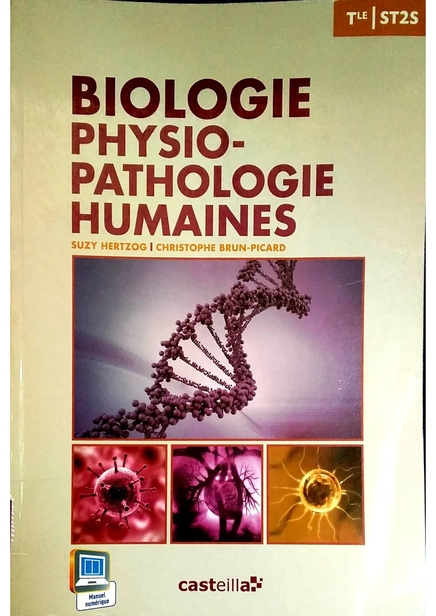 Couverture de Biologie, physiopathologie humaines