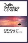 Couverture de Traite Botanique Generale. tome2.