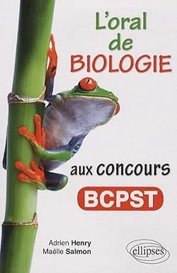 Couverture de L'oral de biologie aux concours BCPST