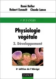 Couverture de Physiologie végétale