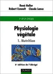 Couverture de Physiologie végétale