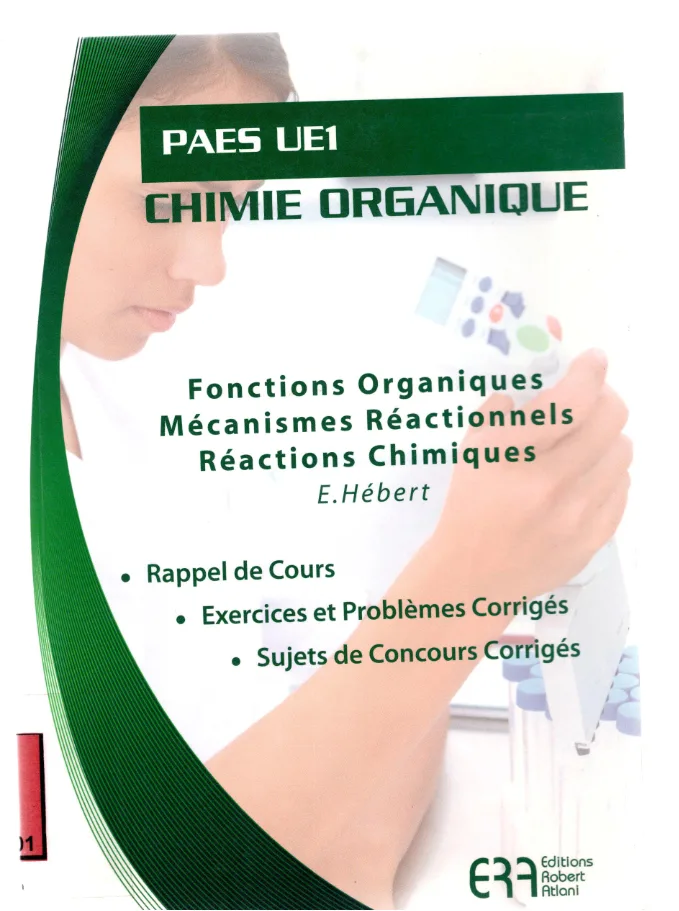 Couverture de Chimie organique