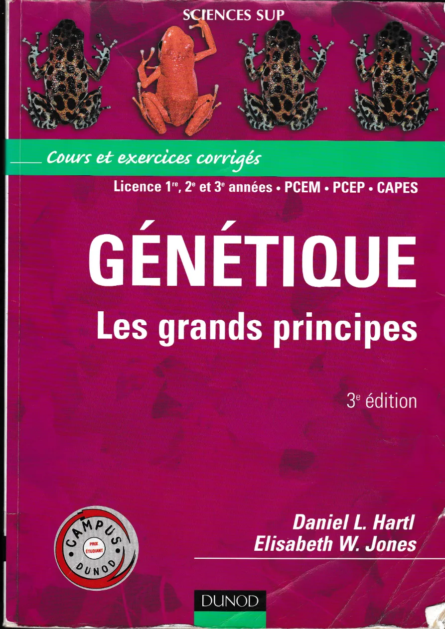 Couverture de Génétique