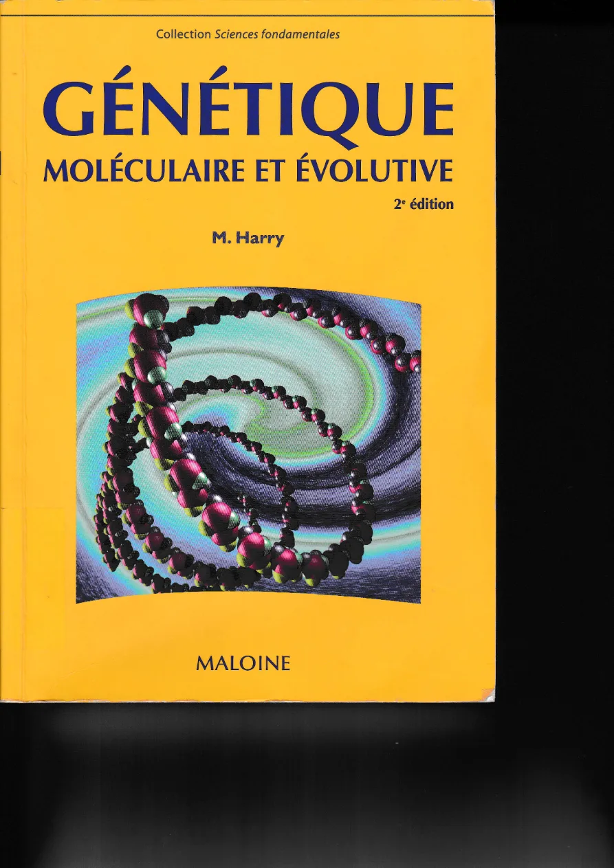 Couverture de Génétique