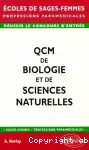 Couverture de QCM de biologie et de sciences naturelles